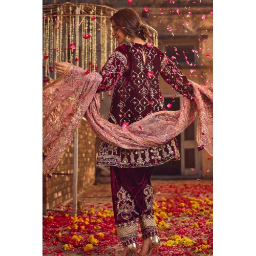 Wine Monarch Party Wear