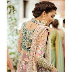 White Smoke Iris Pishwas