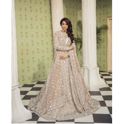 Mauve Gray Iris Gown