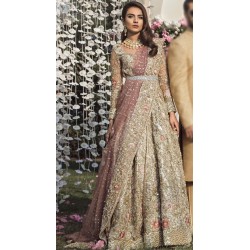 Light Champagne Iris Gown