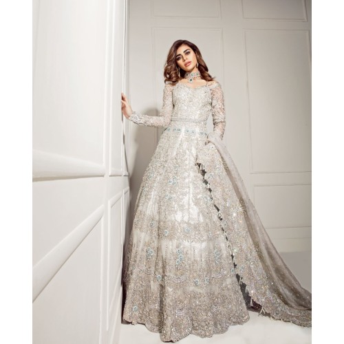 Alabaster Iris Gown