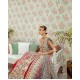 Green Carnelian Iris Lehenga