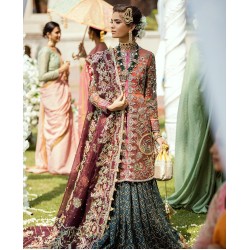Cordovan Cadet Iris Lehenga