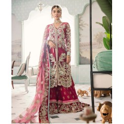 Dark Burgundy Iris Sharara