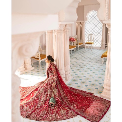 Madder Iris Gown