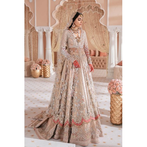 Desert Sand Zinnia Anarkali