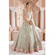 Green Ombre Zinnia Lehenga Choli