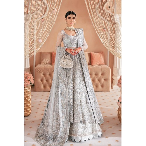 Platinum Zinnia Anarkali
