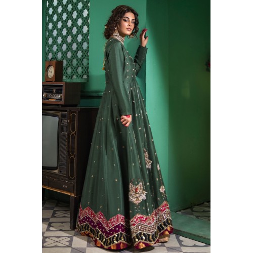 Feldgrau Green Julia Gown