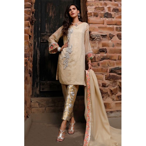 Dark Beige Julia Party Wear Dark Beige Julia Party Wear