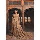 Deep Buff Aster Lehenga