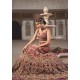 Turkey Red Aster Lehenga