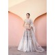 Baby Powder Aster Lehenga