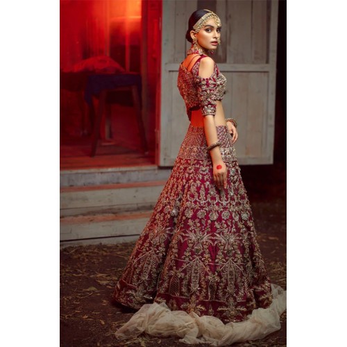 USC Cardinal Aster Lehenga Choli USC Cardinal Aster Lehenga Choli