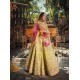 Maize Aster Lehenga for Mehndi Mayun Maize Aster Lehenga for Mehndi Mayun