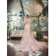 Ice Pink Aster Mermaid Lehenga