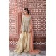 Peach Yellow Aster Peplum Gharara Peach Yellow Aster Peplum Gharara