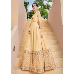Soft Yellow Aster Gown