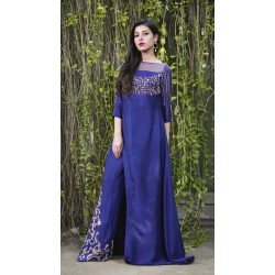 Pigment Blue Aster Gown