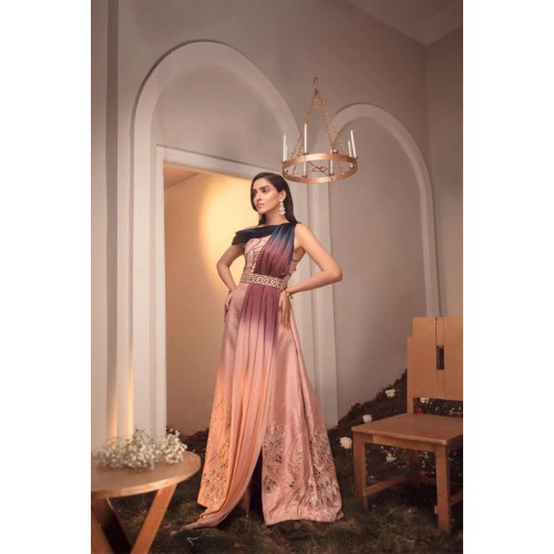 Cantaloupe Melon Aster Gown Cantaloupe Melon Aster Gown