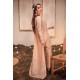 Peach Aster Gown and Jumpsuit