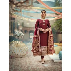 OU Crimson Aster Party Wear