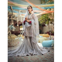 Silver Aster Farshi Gharara