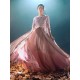 Powder Pink Aster Lehenga