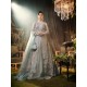 Aqua Ice Nude Aster Gown