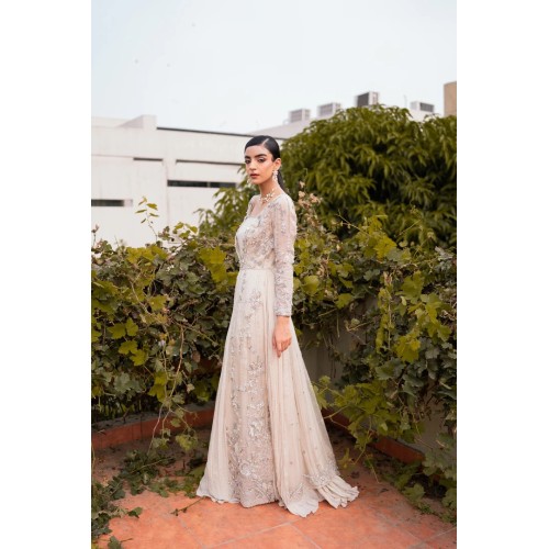 Off White Aster Gown