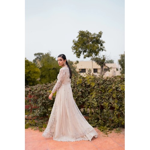 Off White Aster Gown
