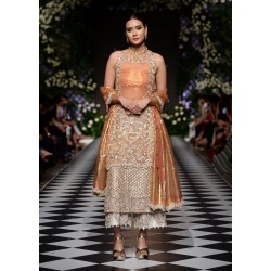 Pink-Orange Scilla Palazzo Suit