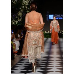 Pink-Orange Scilla Palazzo Suit