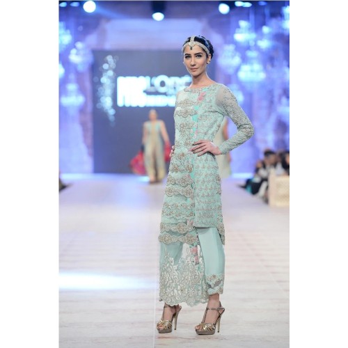 Sherbet Blue Scilla Party Wear