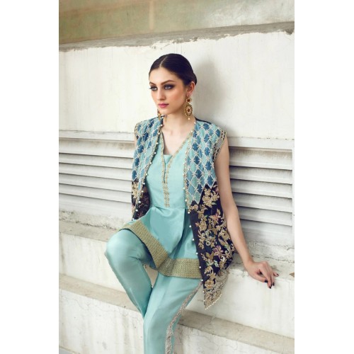 Crystal Scilla Peplum and Jacket