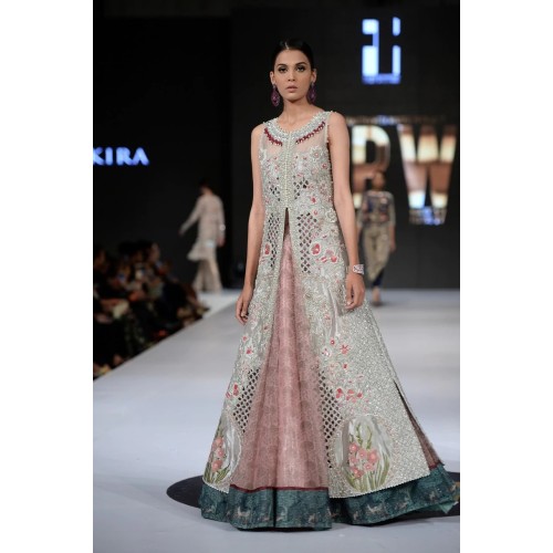 Platinum Scilla Front Open Gown