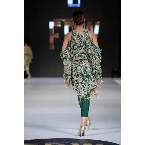 English Green Scilla Cape Shirt