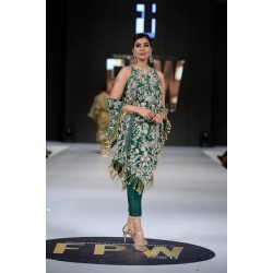 English Green Scilla Cape Shirt