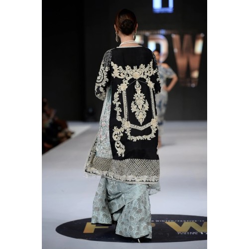 Sea Foam Scilla Saree Jacket