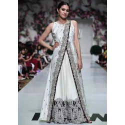 White Scilla Wrap Gown