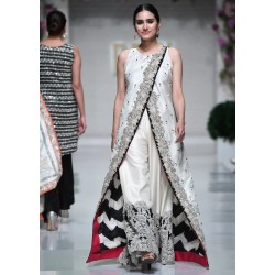 White Scilla Wrap Gown