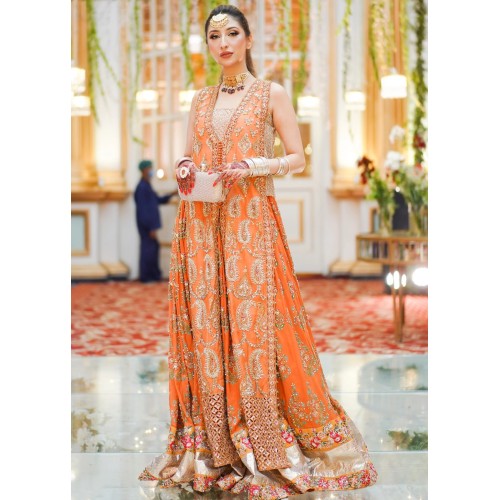 Mango Tango Scilla Lehenga