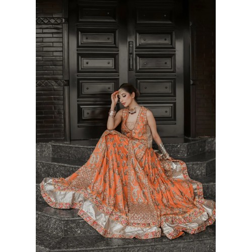 Mango Tango Scilla Lehenga
