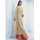 Sultry Beige Scilla Jacket and Lehenga Choli