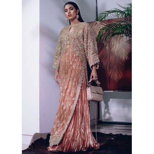 Apricot Scilla Lehenga