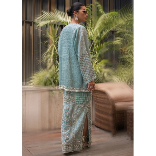 Gold Turquoise Scilla Jacket and Maxi