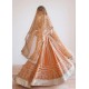 Cadmium Orange Scilla Lehenga Choli