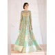 Aquamarine Laurel Scilla Lehenga