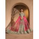 Green Ombre Scilla Lehenga