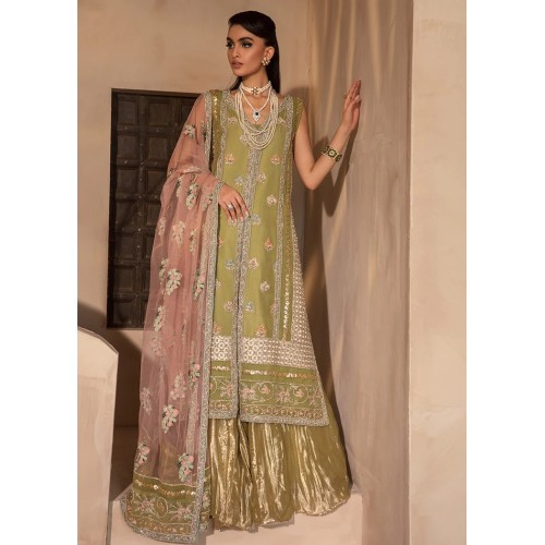 Brass Scilla Lehenga